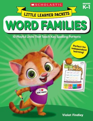 Little Learner Packets: Word Families: 10 Playf... 1338230301 Book Cover