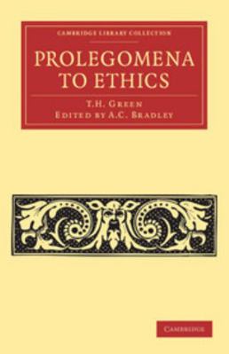 Prolegomena to Ethics 1108040322 Book Cover