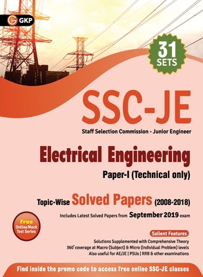 Ssc 2020: Junior Engineer Paper I - Electrical ... 9389718155 Book Cover