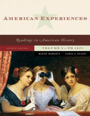 American Experiences, Volume 1 0321487028 Book Cover