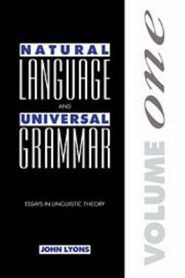 Natural Language and Universal Grammar: Volume ... 1139165879 Book Cover