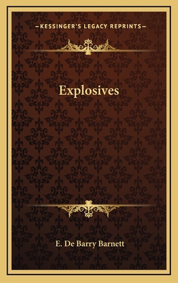 Explosives 1163847704 Book Cover