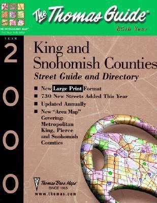 King and Snohomish Counties Street Guide and Di... [Large Print] 1581741219 Book Cover