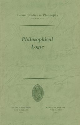 Philosophical Logic 9024702909 Book Cover