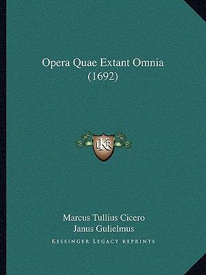 Opera Quae Extant Omnia (1692) [Latin] 1166215407 Book Cover
