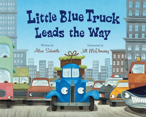 Little Blue Truck Leads the Way 0152063897 Book Cover