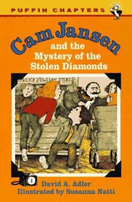 CAM Jansen: The Mystery of the Stolen Diamonds #1 0140385800 Book Cover