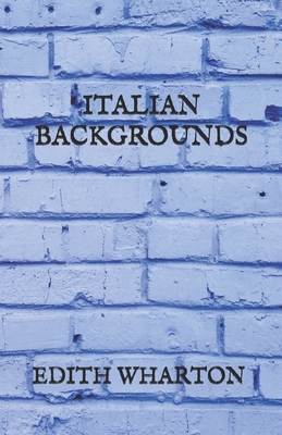 Italian Backgrounds            Book Cover