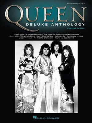 Queen - Deluxe Anthology Updated Edition Piano,... 1540030423 Book Cover