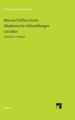 Akademische Abhandlungen. Lucullus [German] 3787313508 Book Cover