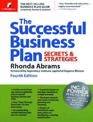 The Successful Business Plan: Secrets & Strategies 0974080101 Book Cover