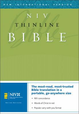 NIV Thinline Bible (New International Version) 0310935709 Book Cover