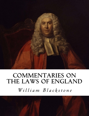 Commentaries on the Laws of England 1534778705 Book Cover