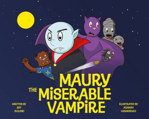 Maury the Miserable Vampire 0692161910 Book Cover