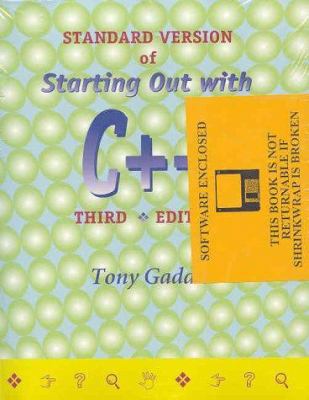 Starting Out with C++ (3rd Edition) 1576760634 Book Cover