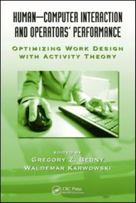 Human-Computer Interaction and Operators' Perfo... 1439836264 Book Cover