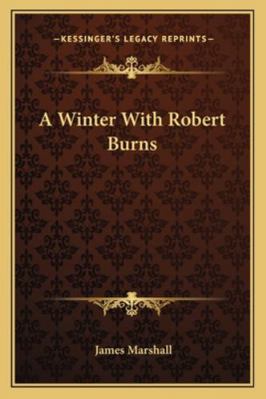 A Winter With Robert Burns 1163085200 Book Cover