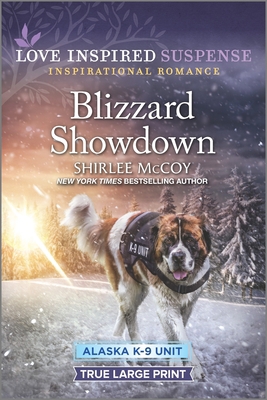 Blizzard Showdown [Large Print] 1335735925 Book Cover
