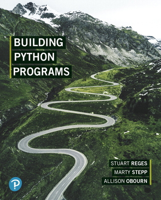 Building Python Programs 013520108X Book Cover