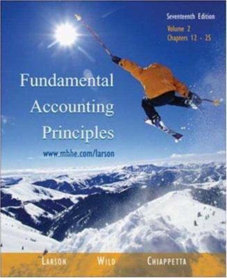 Fundamental Accounting Principles, Chapters 12-... 0072947365 Book Cover
