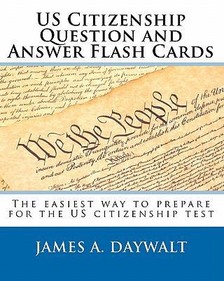 US Citizenship Question And Answer Flash Cards 1441470603 Book Cover