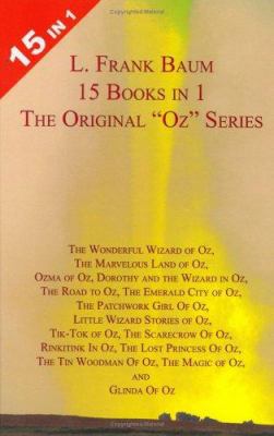 15 Books in 1: L. Frank Baum's Original Oz Seri... 0954840143 Book Cover