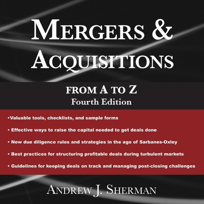 Mergers & Acquisitions from A to Z Fourth Editi... B08ZD8T7ZM Book Cover