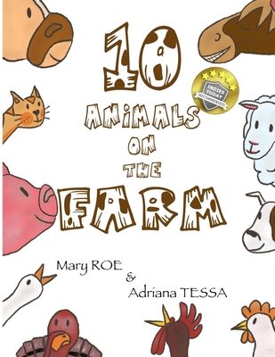 10 Animals on the Farm B08QRXSQSM Book Cover