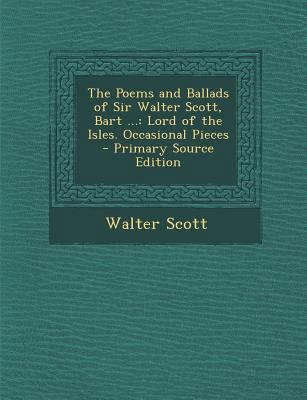 The Poems and Ballads of Sir Walter Scott, Bart... 1289734542 Book Cover