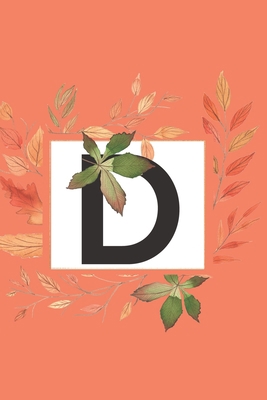 D: Initial D Monogram Notebook Journal Gift for... 1692730746 Book Cover