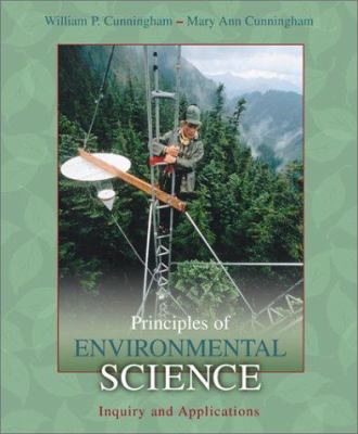 Principles of Environmental Science: Inquiry & ... 0072505044 Book Cover