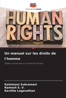 Un manuel sur les droits de l'homme [French] 6209055885 Book Cover