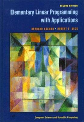 Elementary Linear Programming with Applications B008XZXDU8 Book Cover