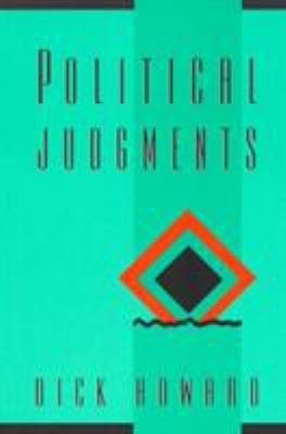 Political Judgments 0847681637 Book Cover