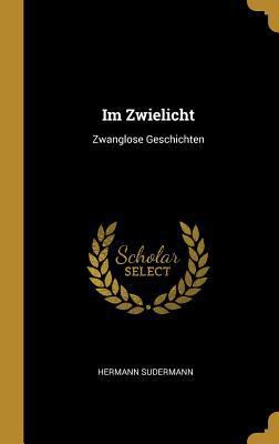 Im Zwielicht: Zwanglose Geschichten [German] 0274841371 Book Cover