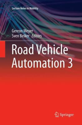 Road Vehicle Automation 3 3319821202 Book Cover