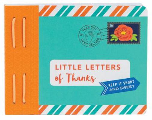 Little Letters of Thanks: (Thankful Gifts, Personalized Thank You Cards, Thank You Notes) 145216598X Book Cover