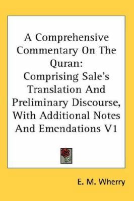 A Comprehensive Commentary On The Quran: Compri... 0548112665 Book Cover