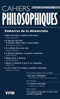 Les Embarras de la Democratie [French] B09KZR8JXY Book Cover