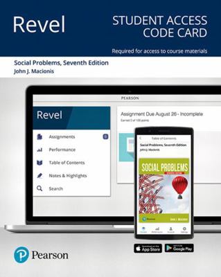 Revel for Social Problems -- Access Card 0134632613 Book Cover