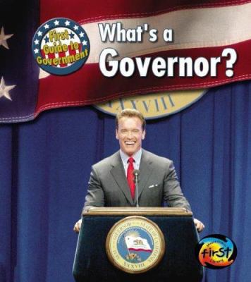 What's a Governor? 1403495084 Book Cover