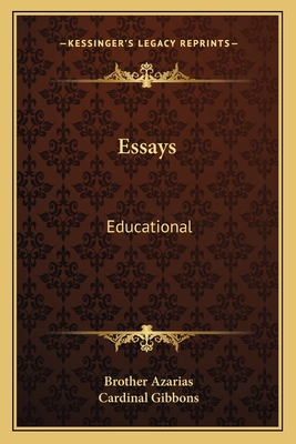 Essays: Educational 1163098353 Book Cover