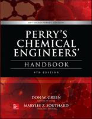 Perry's Chemical Engineers' Handbook, 9th Edition 0071834087 Book Cover