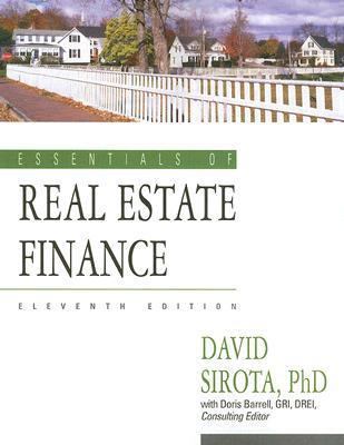 Essentials of Real Estate Finance 1419520911 Book Cover