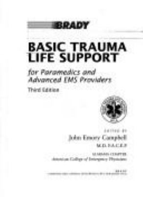 Basic Trauma Life Support: For Paramedics and A... 089303035X Book Cover