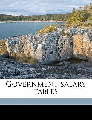 Government Salary Tables 1178051455 Book Cover