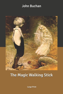 The Magic Walking Stick: Large Print B0851KJLC1 Book Cover