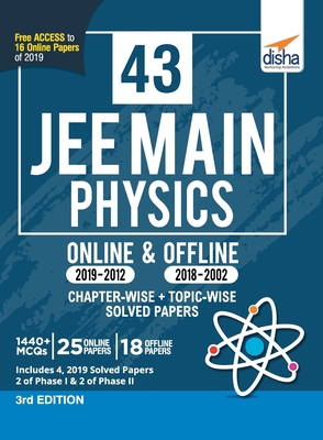 43 JEE Main Physics Online (2019-2012) & Offlin... 9388919866 Book Cover