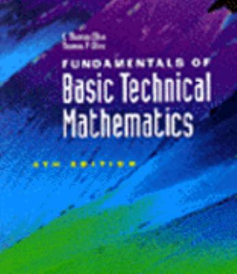 Fundamentals of Basic Technical Mathematics 0827349580 Book Cover
