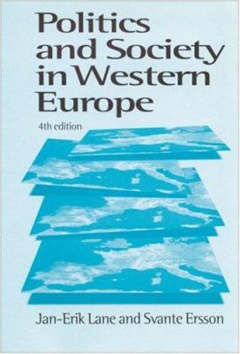 Politics and Society in Western Europe 0761958614 Book Cover